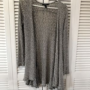Forever 21 Ladies Long Open Sweater